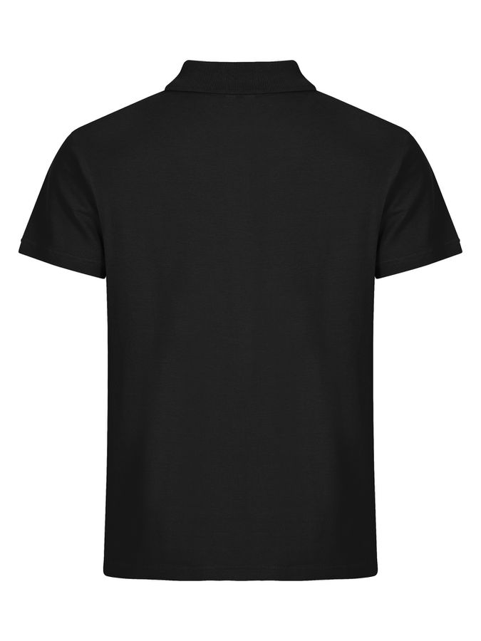 CLIQUE Basic Herren Polo-Shirt, Gr. 2XL - schwarz, 100% Baumwolle, 190 g/m2