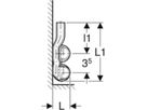 Mapress C-Stahl Heizkörperanschluss - für Vor- und Rücklauf