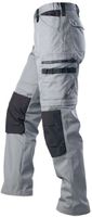 Werkzeug Hose 2-farbig Gr. 48 - grau/schwarz