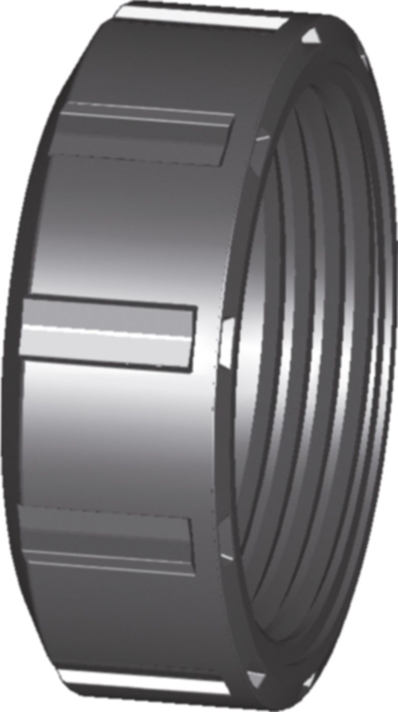 Überwurfmuttern PVC-U 546 und 543