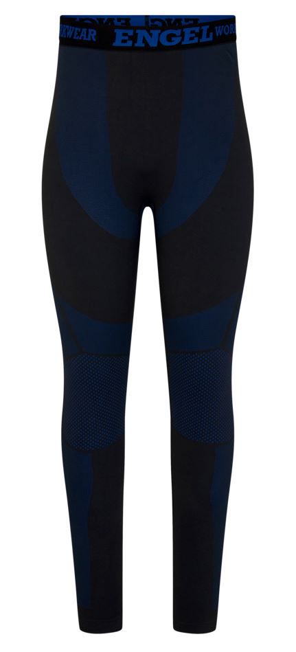 Nahtlose lange Unterhose ENGEL - aus Bambus schwarz