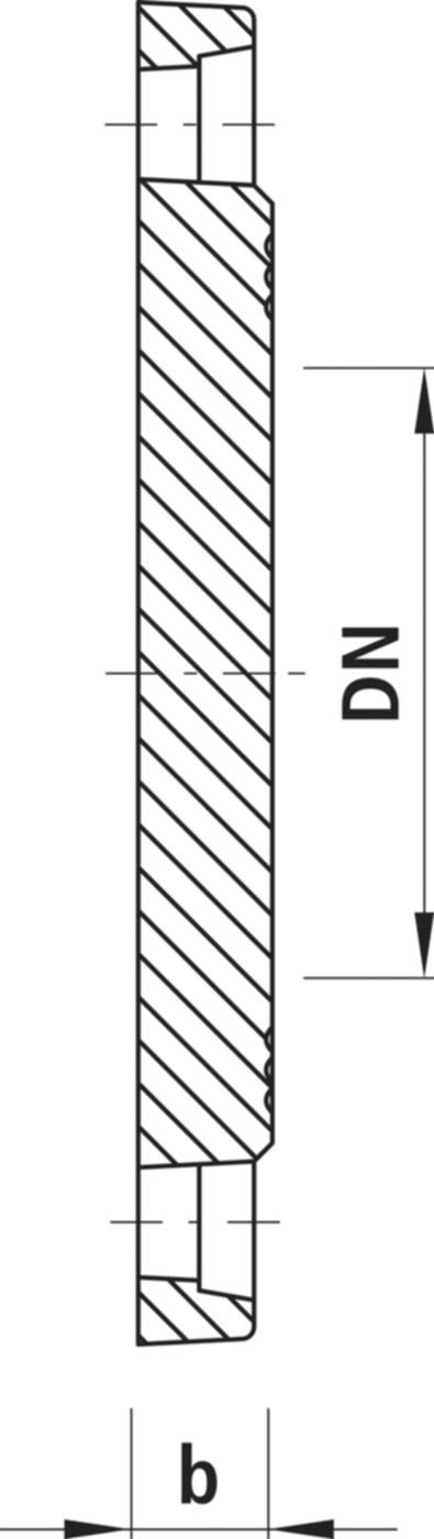 Blindflansch Hawle PN16
