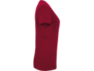 Damen-V-Shirt Perf. Gr. 6XL, weinrot - 50% Baumwolle, 50% Polyester, 160 g/m²