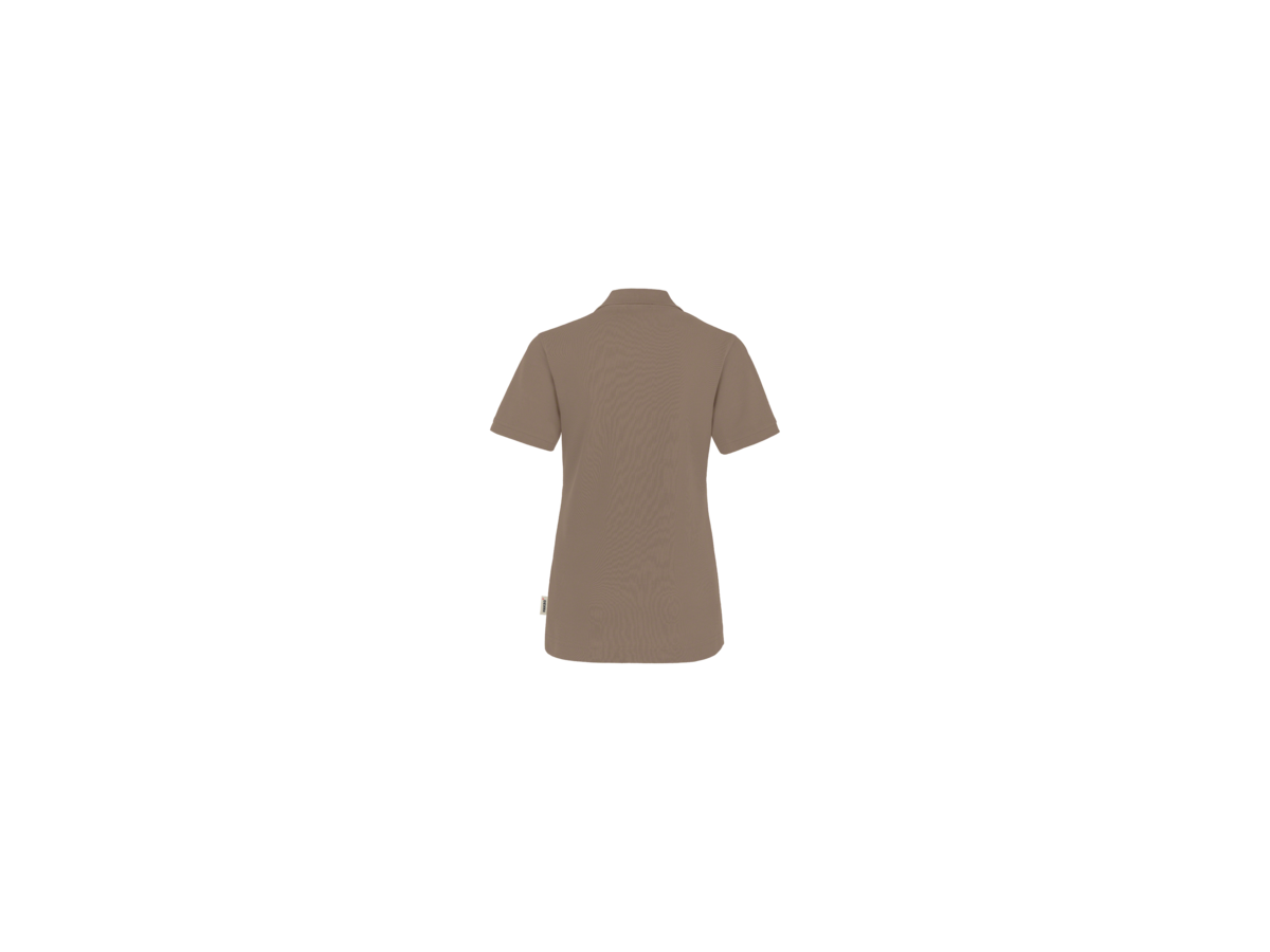 Damen-Poloshirt Perf. Gr. 4XL, nougat - 50% Baumwolle, 50% Polyester, 200 g/m²