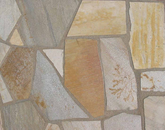 Mosaikplatten BRASIL QUARZIT - OF bruchroh