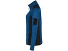 Damen Strickfleecejacke Churchill - Gr. XL, royalblau meliert