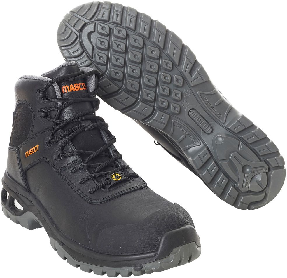 MASCOT Sicherheitshalbschuh S3 - mit Schnürsenkel