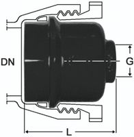 Gewindanschlussstück zu Schraubmuffe - Fig. 2392
