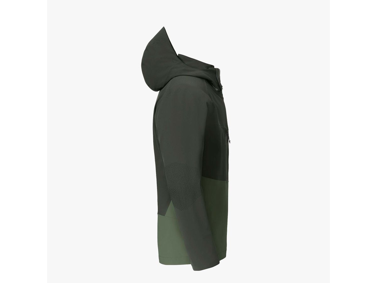 Wetterschutzjacke Zipln Herren Gr. XS - 88%Nylon 12%Elasthan, grün