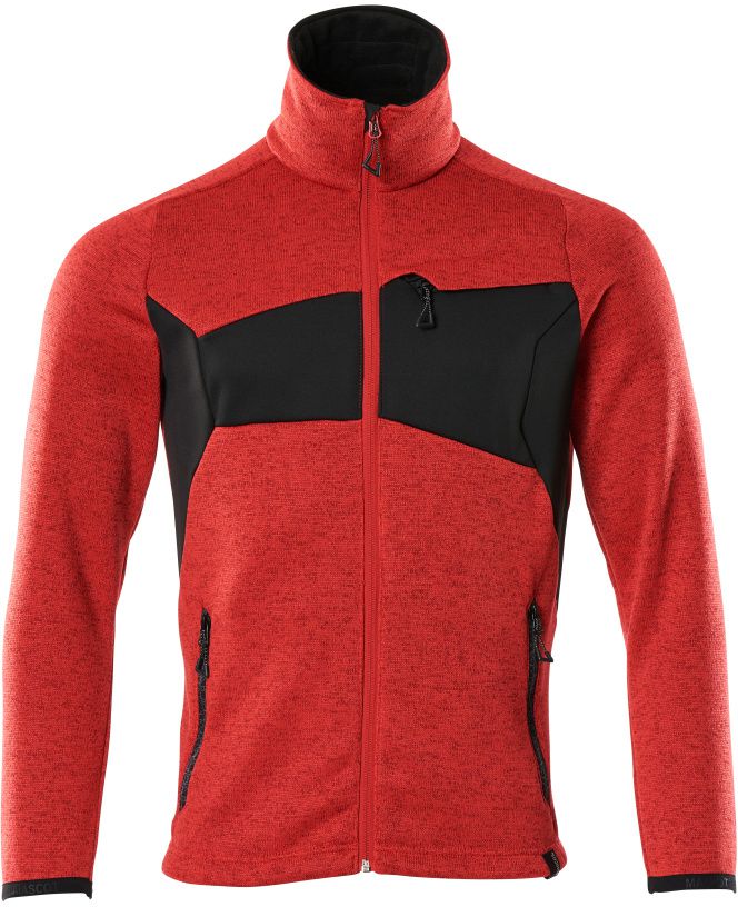 Strickpullover / Strickjacke - mit Reissverschluss