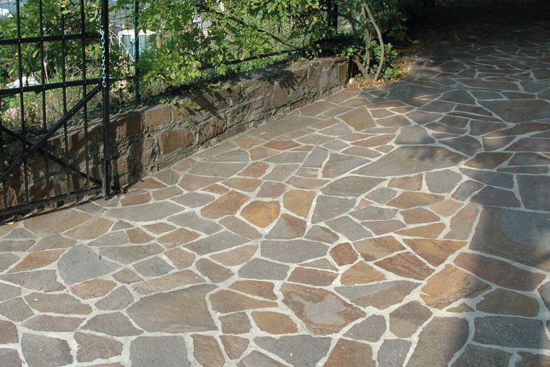 Mosaikplatten PORPHYR - OF bruchroh