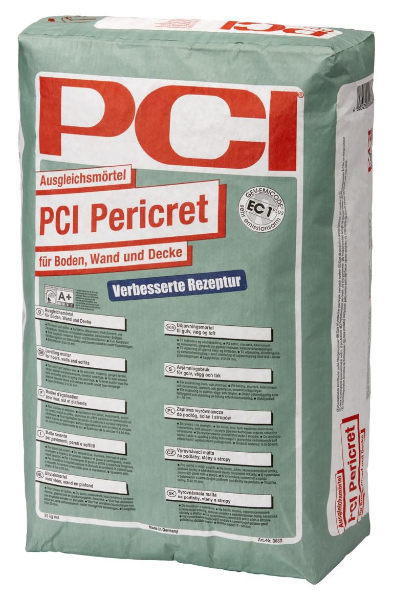 PCI-Pericret - Ausgleichsmörtel