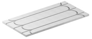 Fermacell Therm gerade 25 mm 1000/500 mm - Fussbodenheizelement, Nutabstand 167 mm