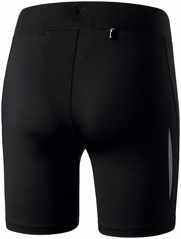 Performacne Laufhose Kurz - schwarz, 90% PES / 10 % EL