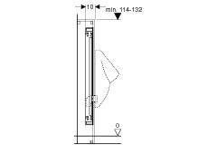 GIS Urinal-Element für 0-Liter, Typ 112