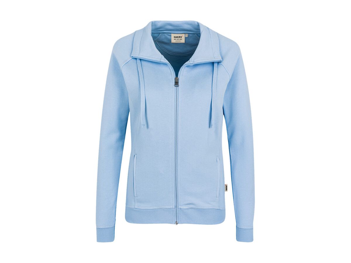 Women-Sweatjacke College weinrot - 100 % Baumwolle, 200 g /m²