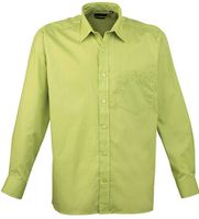 Poplin Long Sleeve Hemd Langarm - Premier Workwear Herren