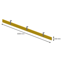Riwega RSS Fussleiste - Holz, UNI EN 13374 Kl. B