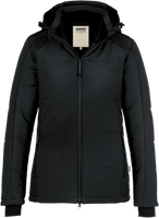 Damen-Thermojacke Ohio Gr. L, schwarz - Polyamid, Polyester, Elasthan