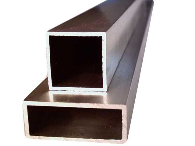 Alu Rechteckrohr EN AW-6060