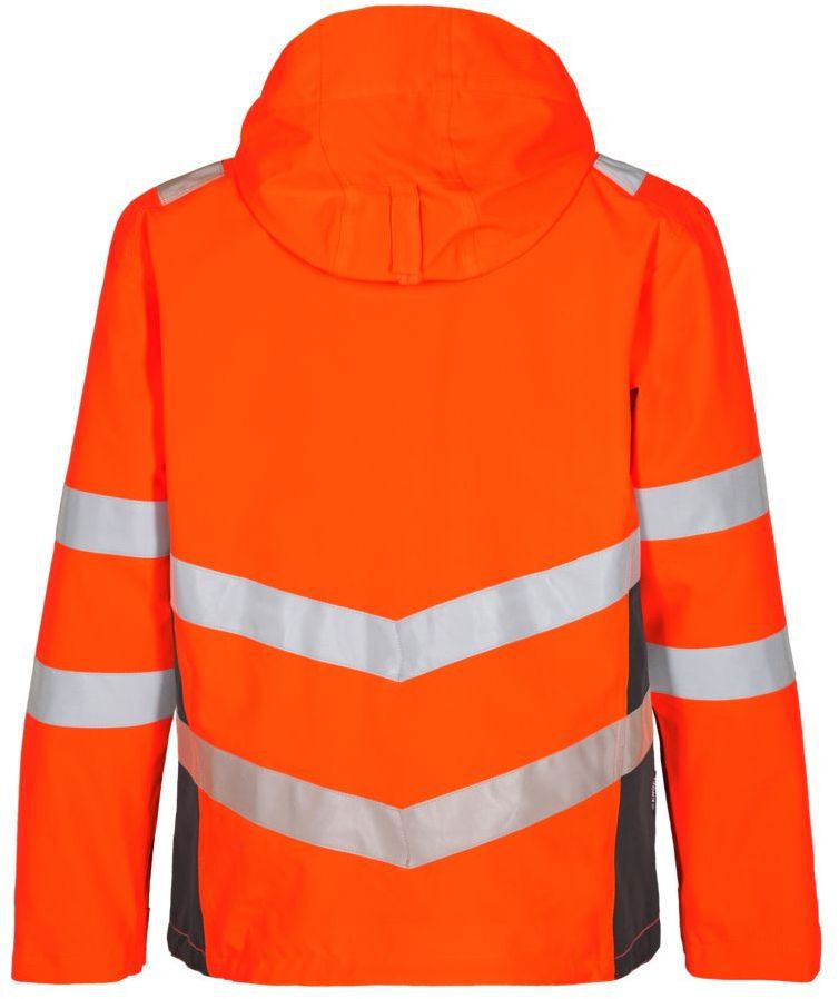Safety Shell Jacke Gr. M - Orange/Anthrazit Grau