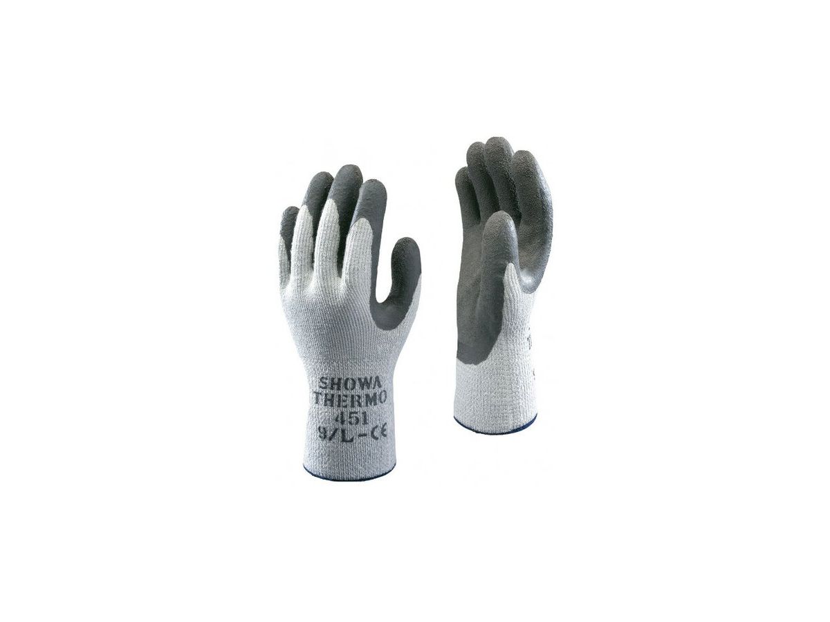 SHOWA Thermo Grip 451 Handschuh - Latexbeschicht. atmungsaktiver Handrück.