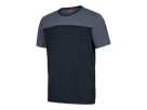 ENTIRE Herren T-Shirt Gr. S - Deep Blue/Dark Sea