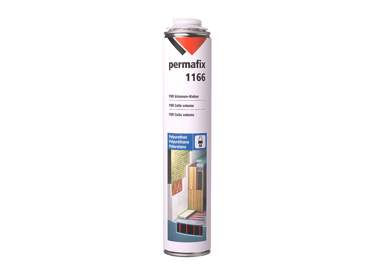 Permafix 1166 Volumen-Kleber EasyQuick - 1-komponentig PUR, 750 ml, grau