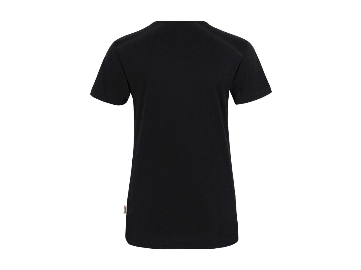 Damen V-Shirt Mikralinar PRO, Gr. XL - hp schwarz