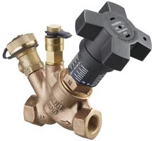 Oventrop Strangregulierventil VTR - Hydrocontrol mit montiertem Anschluss