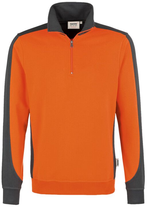 Zip Poloshirt-Contrast Performance