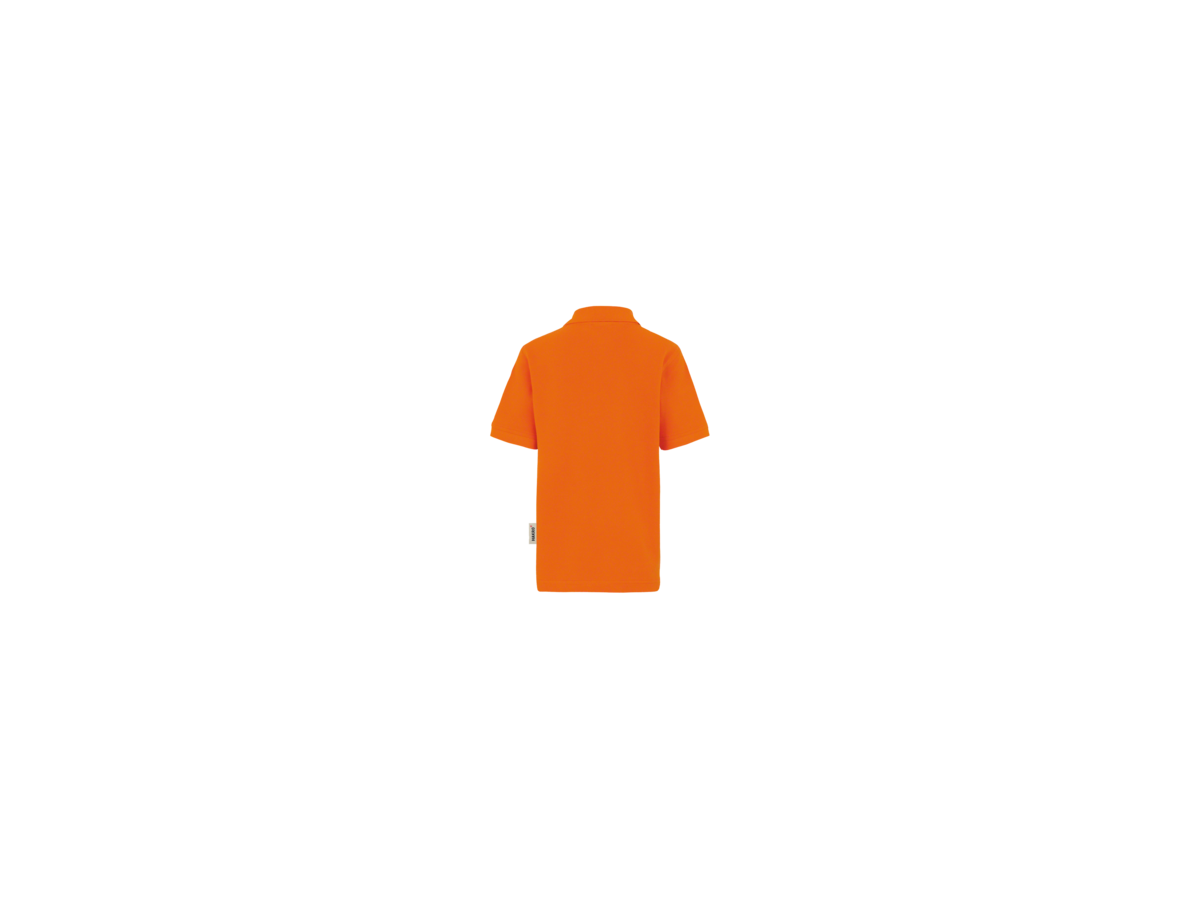 Kids-Poloshirt Classic Gr. 116, orange - 100% Baumwolle, 200 g/m²
