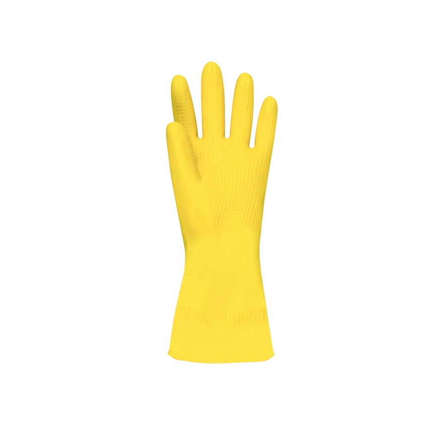 Schutzhandschuhe MARIGOLD aus Naturlatex - gelb, Männergrösse L/9½ Beutel zu 1 Paar