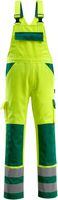 MASCOT BARRAS LATZHOSE,  EN 471-Kl. 2/2 - 65 Polyester / 35% Baumwolle