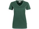 Damen V-Shirt Mikralinar PRO, Gr. 2XL - hp tanne