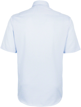 Hemd ½-Arm Business Gr. 2XL, himmelblau - 100% Baumwolle
