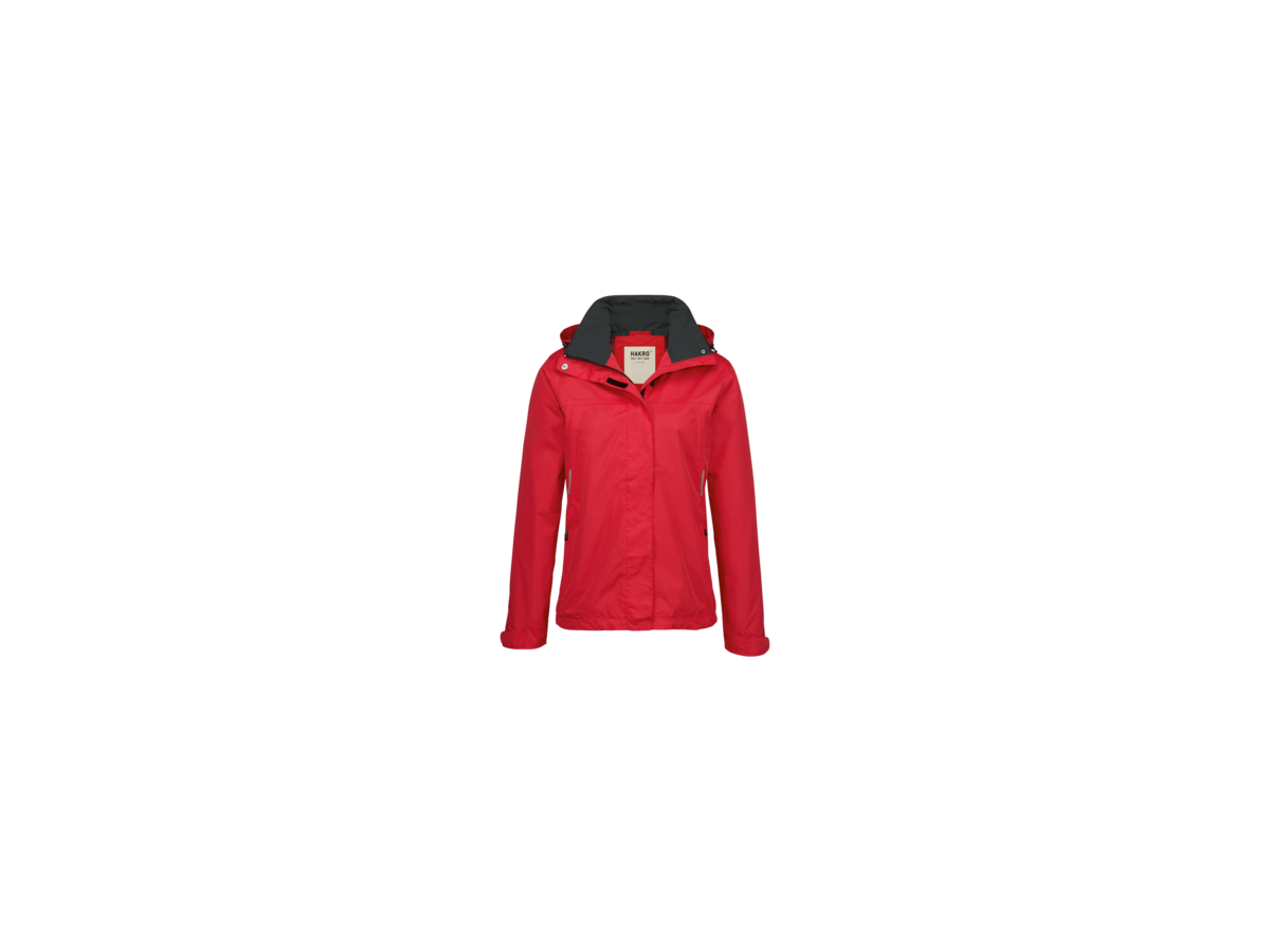 Damen-Regenjacke Colorado Gr. 3XL, rot - 100% Polyester