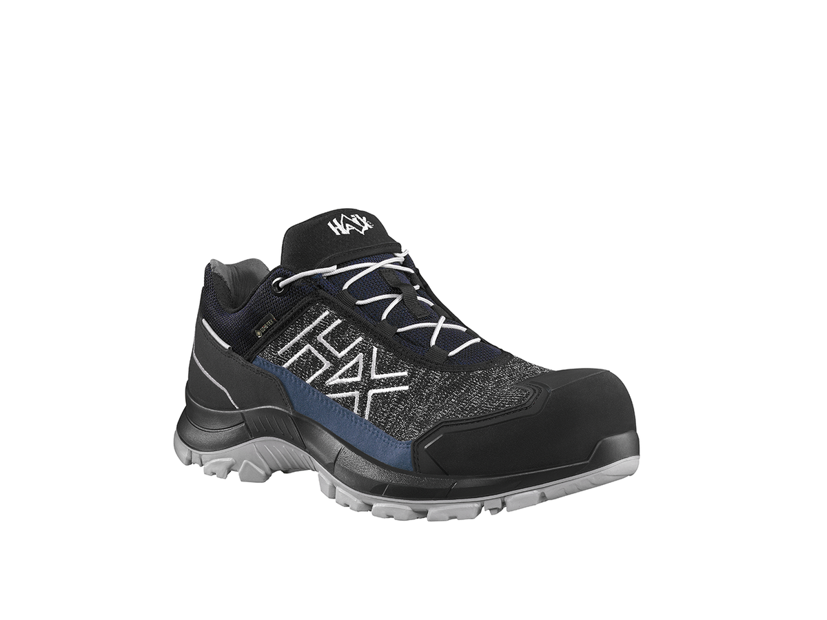 HAIX Black Eagle Safety 400 C GTX - blue, federleichter,wetterf. Textilschuh
