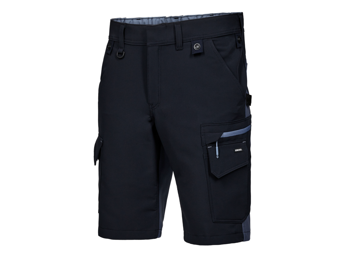 ENTIRE Arbeitsshorts Gr. 52 - Deep Blue/Dark Sea, 4-Wege-Stretch