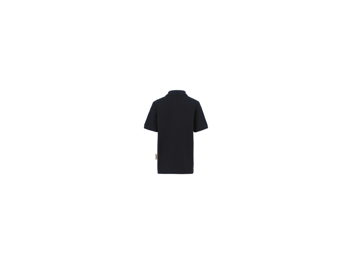 Kids-Poloshirt Classic Gr. 116, schwarz - 100% Baumwolle, 200 g/m²