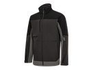 ENTIRE Softshelljacke Gr. 3XL - Anthrazitgrau/Schwarz