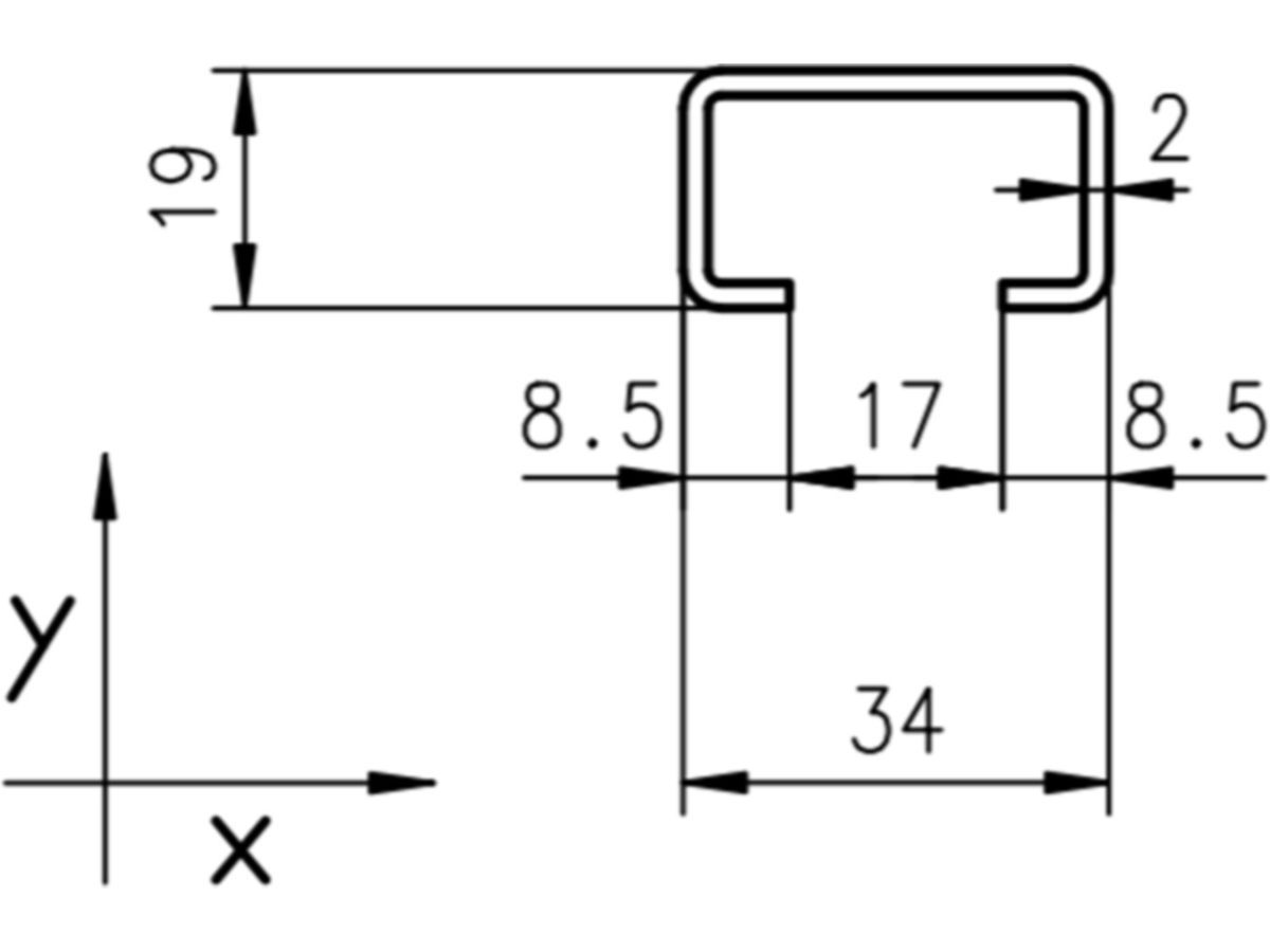 Pipex Profil CK à 6 m - 3.40