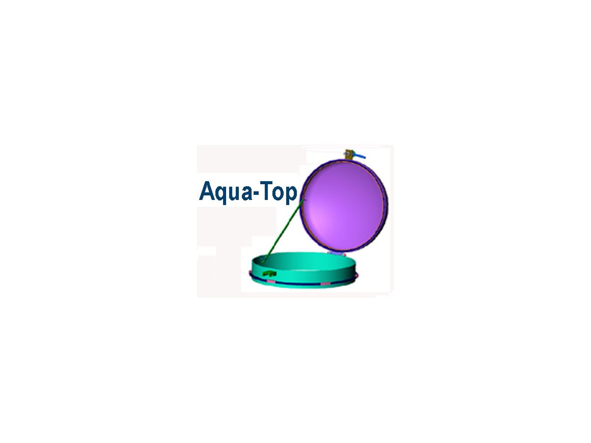 Brunnstubenabdeckung Aqua-Top NW 700 mm - Inox V2A, ohne Belüftung
