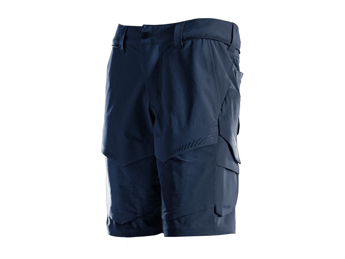MASCOT® Shorts, schwarzblau 24C47 - 89% Recyceltes Polyamid/11% Elasthan