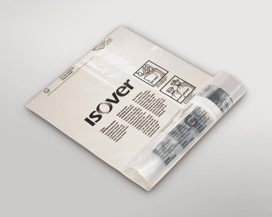 Recycling-Plastiksack für Isover