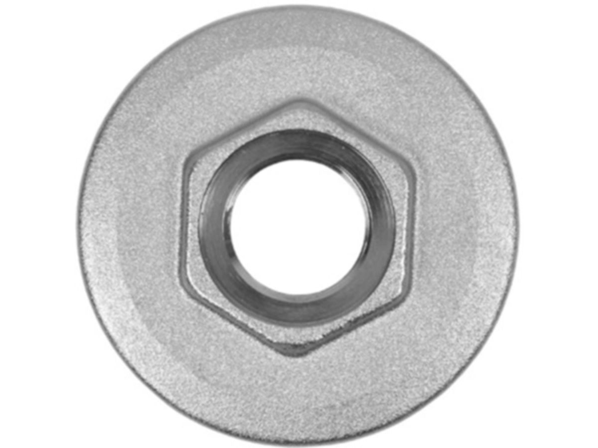 Rosette, verchromt 3/4" d 80 mm