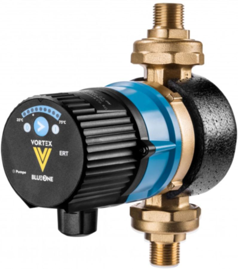 Warmwasser-Zirkulationspumpe AW Vortex - BlueOne BWO 155 ERT mit Innengewinde