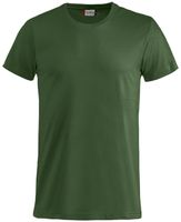 CLIQUE BASIC-T T-Shirt Grösse 2XL - flaschengrün, 100% Baumwolle 145g/m²