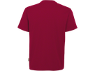 T-Shirt Performance Gr. 2XL, weinrot - 50% Baumwolle, 50% Polyester