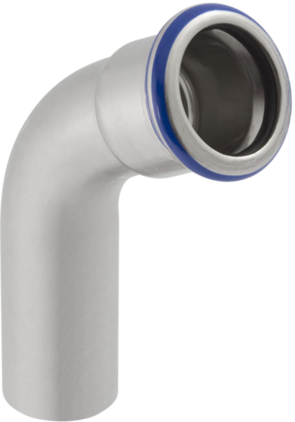Mapress Edelstahl Bogen 60° - mit Steckende, 1.4401